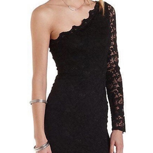 Charlotte Russe black lace dress - Picture 5 of 5